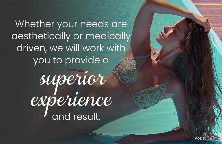 We will work with you to provide a superior experience and result.